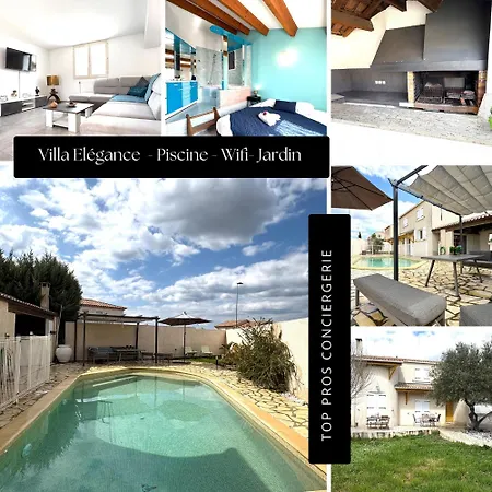 Elegance - Piscine - Jardin - Moderne Topprosconciergerie Fabregues